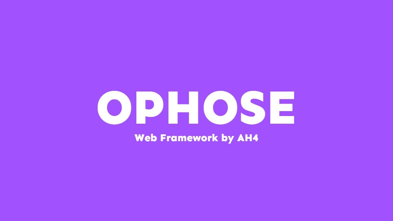 Ophose